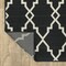 Homeroots 8 x 11 ft. Black & Ivory Trellis Indoor & Outdoor Area Rug 389535 - alternate 6